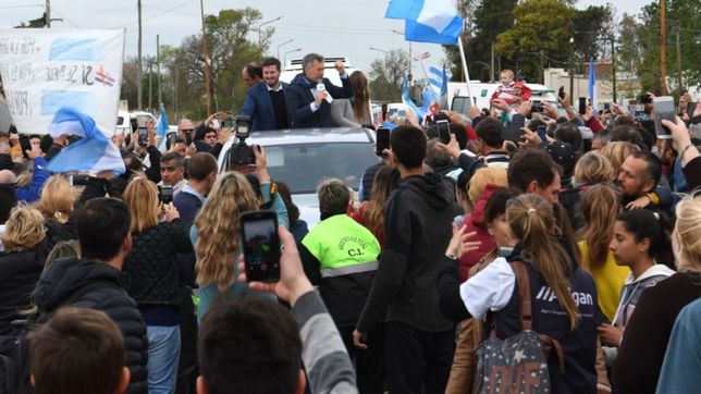 #sisepuede macri va a entre rios a buscar votos para llegar al ballotage