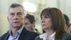 Mauricio Macri y Patricia Bullrich. Mauricio Macri y Patricia Bullrich.