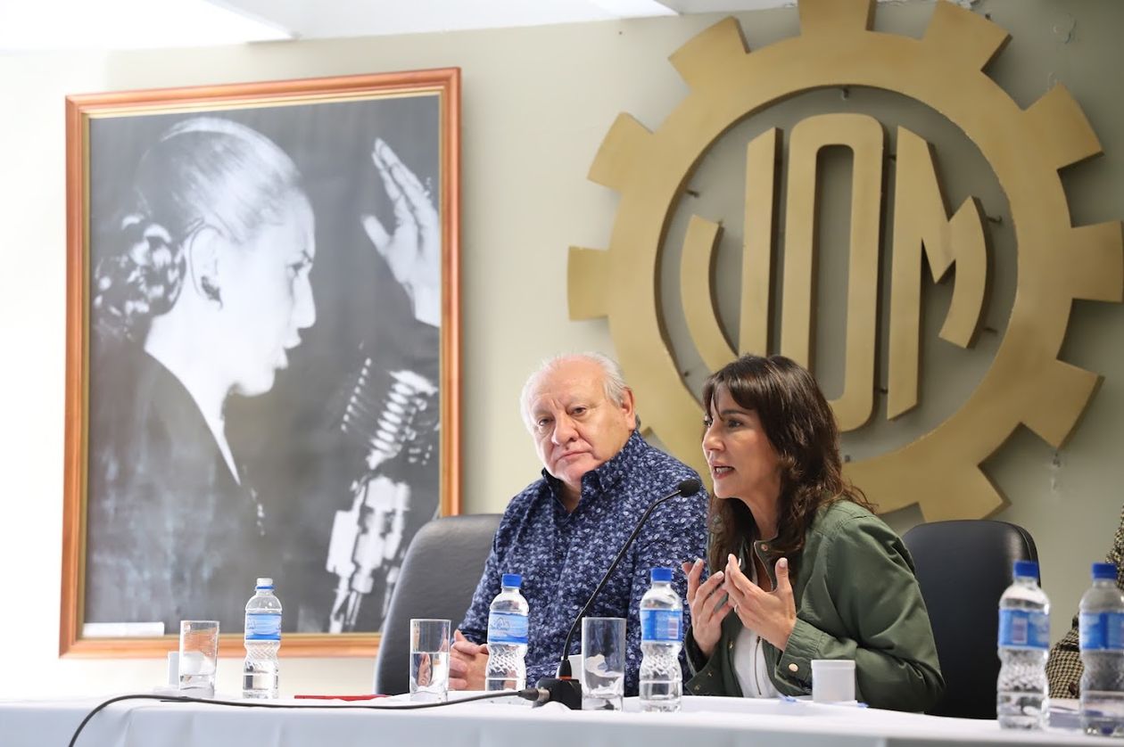 Rubén Urbano y Natalia de la Sota