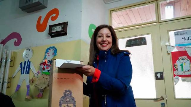 Arabela Carreras aspira a construir una herramienta electoral en Río Negro.