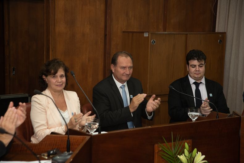 Pedro Dellarossa y Sara Majorel en tiempos de sinton&iacute;a fina en Marcos Ju&aacute;rez