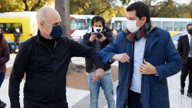 el gobierno le aseguro a rodriguez larreta que no suspendera las paso