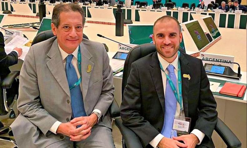Miguel Pesce y Martín Guzmán