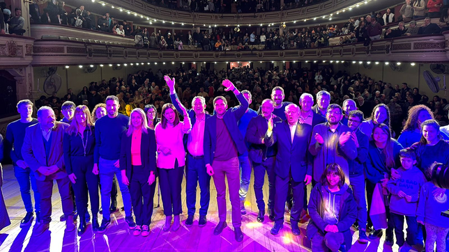 Maximiliano Pullaro, Clara García y Pablo Javkin compartirán búnker el domingo.
