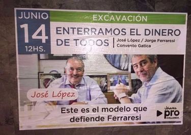 El PRO le recuerda a Ferraresi su relación con José López