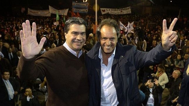 fortalecido por el triunfo, capitanich se alineo al discurso sciolista