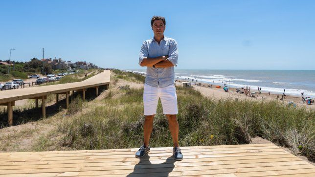 Juan Ibarguren, intendente de Pinamar.