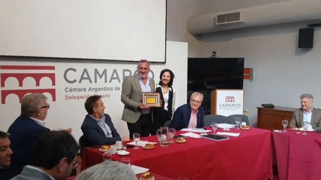 Gisela Minervino asumió la presidencia de la Cámara Argentina de la Construcción (Camarco), delegación Rosario.