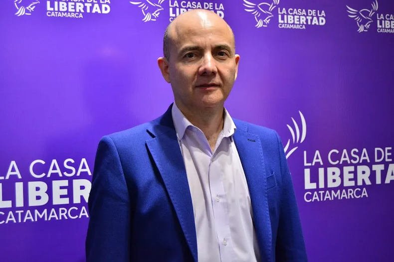 Adrián Brizuela, uno de los diputados de La Libertad Avanza oriundos de Catamarca.