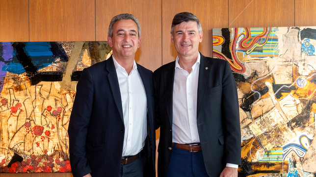 Pablo Javkin y Daniel Passerini, fogoneros del respaldo de más de 400 jefes territoriales al grito federal de los gobernadores.