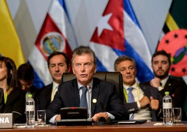 Macri, a pedir de Trump: en Lima, atacó a Venezuela y condenó a Siria