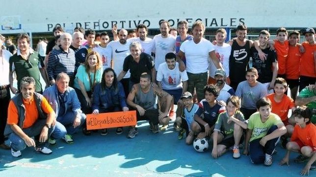 deportistas se juntaron para respaldar la candidatura de scioli