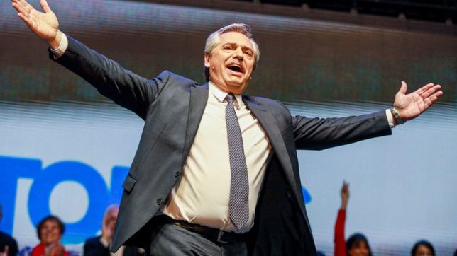 una paliza: fernandez 47% - macri 32%