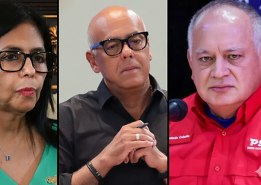 Los hermanos Delcy Rodriguez y Jorge Rodríguez son las cabezas visibles del chavismo pragmático. Diosdado Cabello es el histórico líder del ala radical.