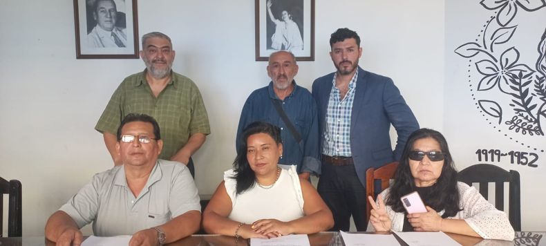 Un grupo de dirigentes de 