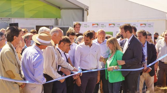 Apertura de la edición 2022 de la ExpoAgro, encuentro ícono del campo.