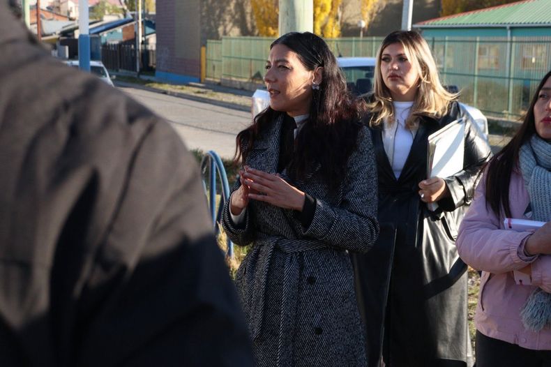 Sara delgado, secretaria de Gobierno de Río Gallegos. 