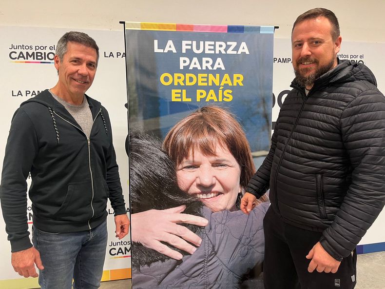 Martín Ardohain, el halcón de La Pampa: lidera la lista de Patricia Bullrich y lo acompaña el radical Guillermo Coppo.