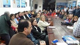 En Chacabuco, los candidatos de Domínguez llaman a votar por Cristina Fernández