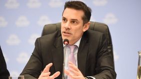 El secretario de Justicia, Sebastián Amerio