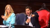 Axel Kicillof se plantó como el perfecto rival de Javier Milei.&nbsp;