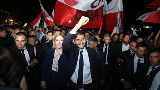 El gobernador de Santa Fe Maximiliano Pullaro, un radical al poder.