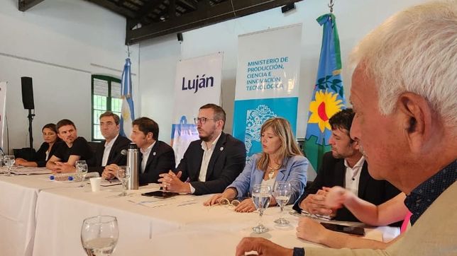 inflacion y energia, los planteos que axel kicillof recibio del circulo rojo productivo