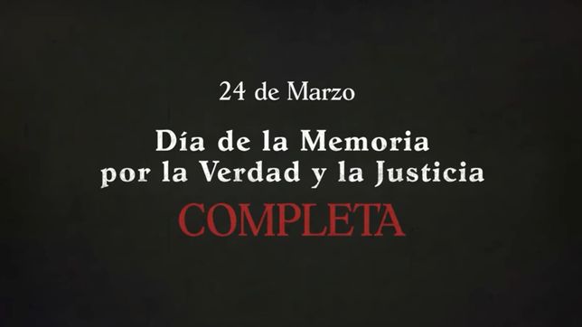 La Historia completa, según el gobierno de Javier Milei.&nbsp;