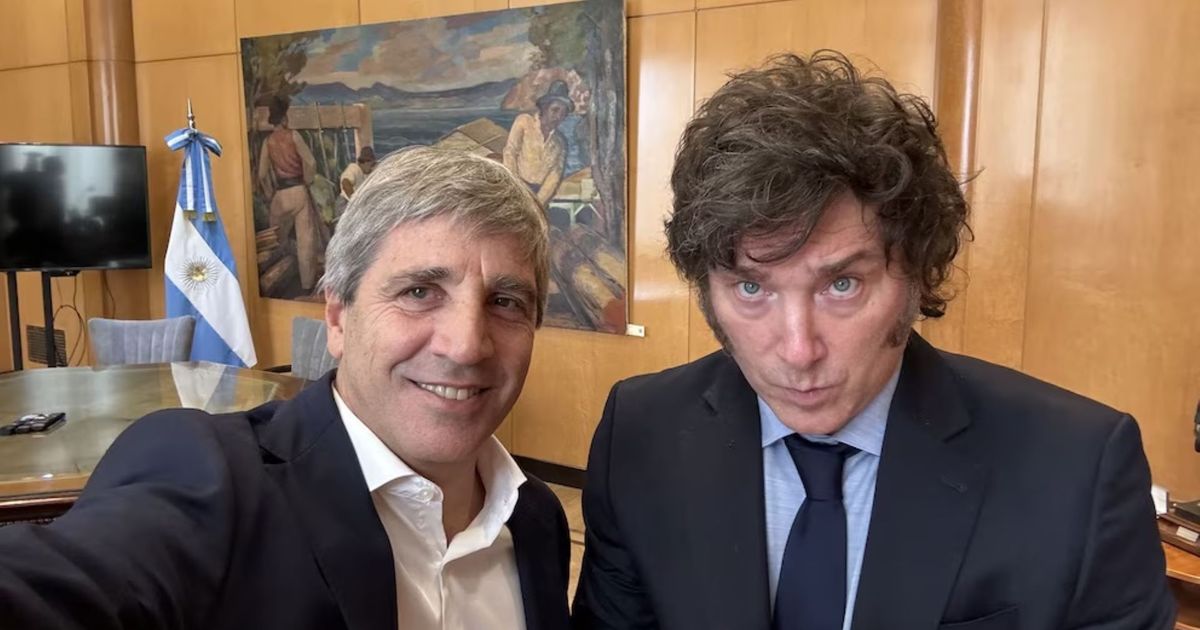 toto caputo javier milei1jpg