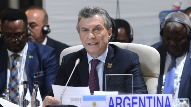 de olivos al mundo, macri llevo el discurso de la tormenta a los brics