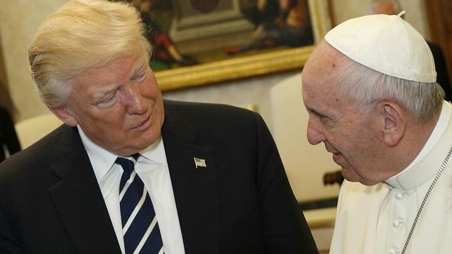 Donald Trump y el papa Francisco