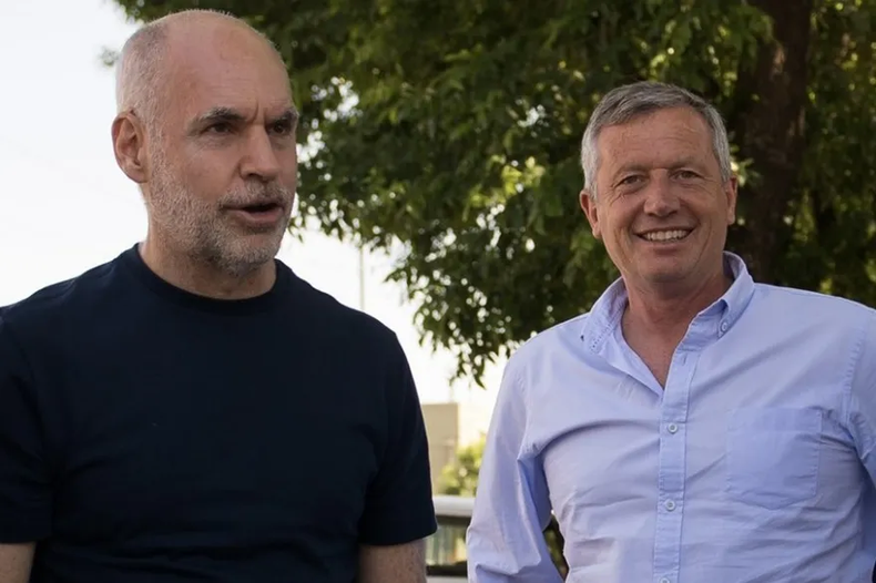 Horacio Rodríguez Larreta y Emilio Monzó. ¿Nuevo Juntos por el Cambio?