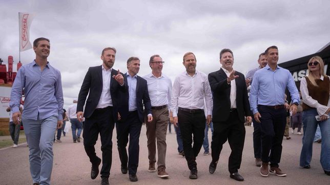 federico otermin recorrio expoagro y pidio integrar campo e industria para impulsar el desarrollo