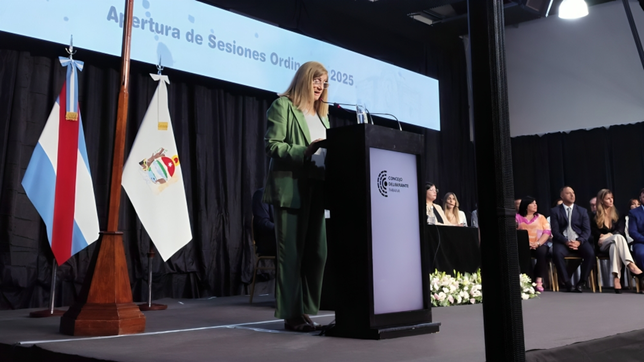 Entre Ríos: el discurso completo de Rosario Romero en Paraná