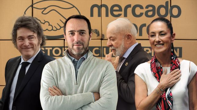 Luiz Inácio Lula da Silva y Claudia Sheinbaum convierten a Brasi y México en paraísos para Marcos Galperín. ¿Y Javier Milei?