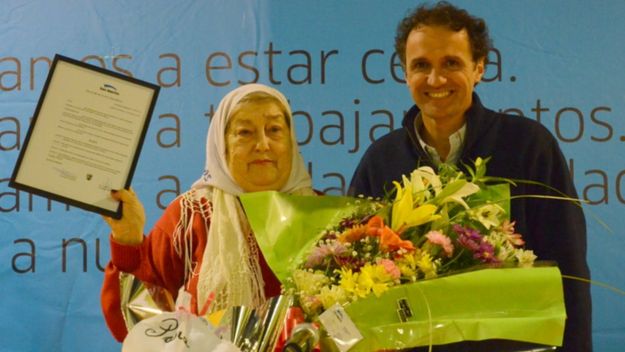 San Martín nombró a Hebe de Bonafini “Visitante Ilustre”