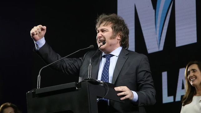 Javier Milei, candidato presidencial de La Libertad Avanza