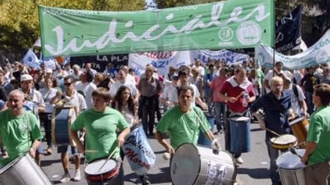 ante la falta de convocatoria, los judiciales vuelven al paro jueves y viernes