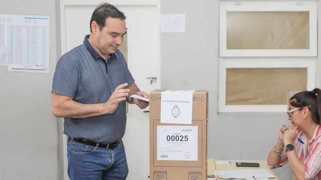 Gustavo Valdés quiere sostener el sistema de votación para la elección provincial del 25.&nbsp;