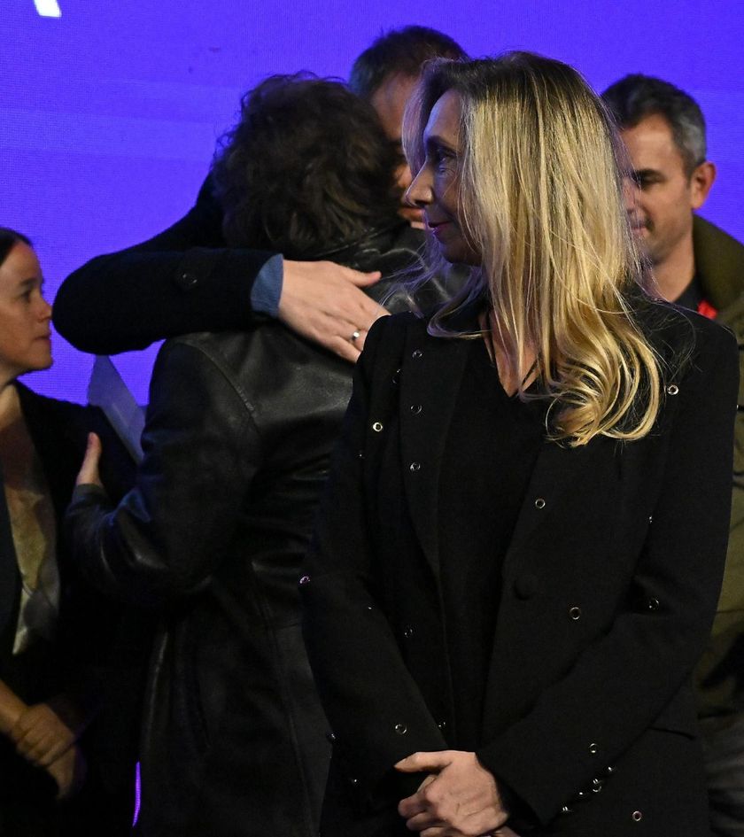 Santiago Caputo y Karina Milei, protagonistas de la interna del Gobierno.&nbsp;