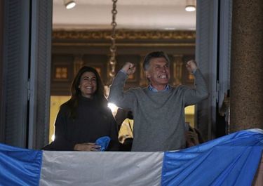 Así vivió Macri el desborde en el balcón de la Casa Rosada
