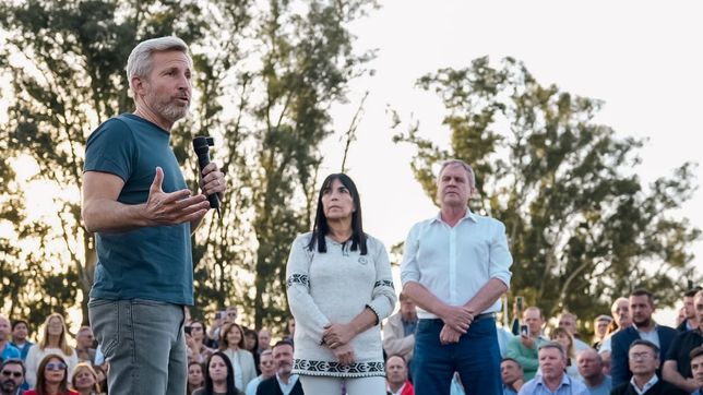 Frigerio en Villaguay junto a Aluani y Galimberti.