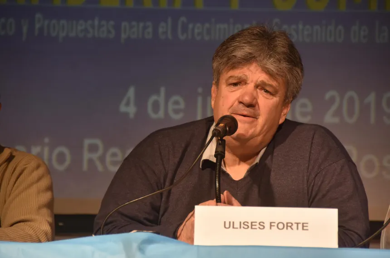 Ulises Forte, vocal de IPCV y dirigente de FAA