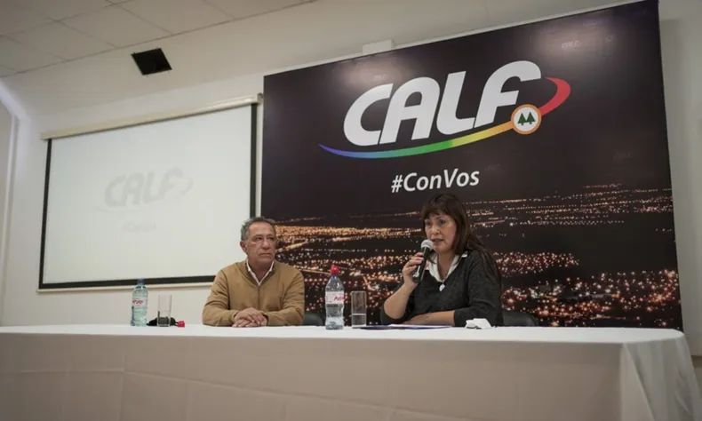 Carlos Ciapponi, cuando estaba en CALF como presidente.