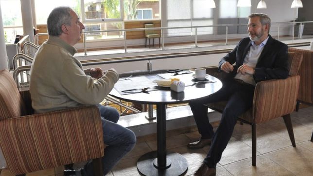frigerio: ?el gobierno y la oposicion tenemos que trabajar juntos para que la situacion se calme?