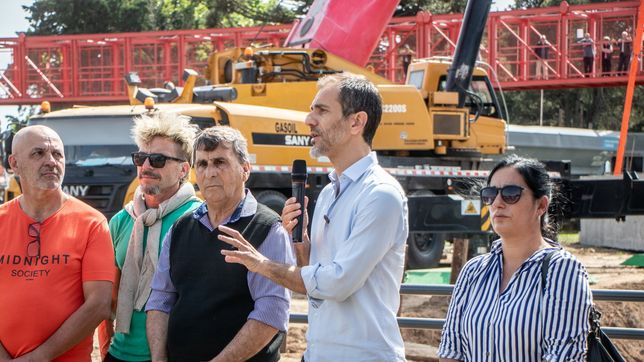 Pablo Petrecca inaugura la obra de paso bajo nivel en Junín