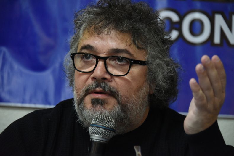 El secretario general de la Federaci&oacute;n Aceitera, Daniel Yofra.
