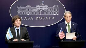 Javier Milei y el titular del Tesoro de Estados Unidos: el salvavidas de Donald Trump