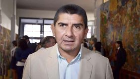 Pedro Torres, el exintendente que se sienta en la mesa de negociación para representar a los policías de Jujuy.&nbsp;