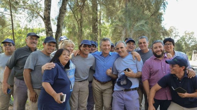 macri pego primero: volvio a adjudicarle comportamientos mafiosos a moyano